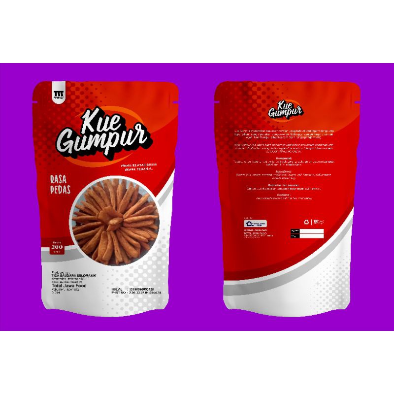 

Kue Gumpur Organik