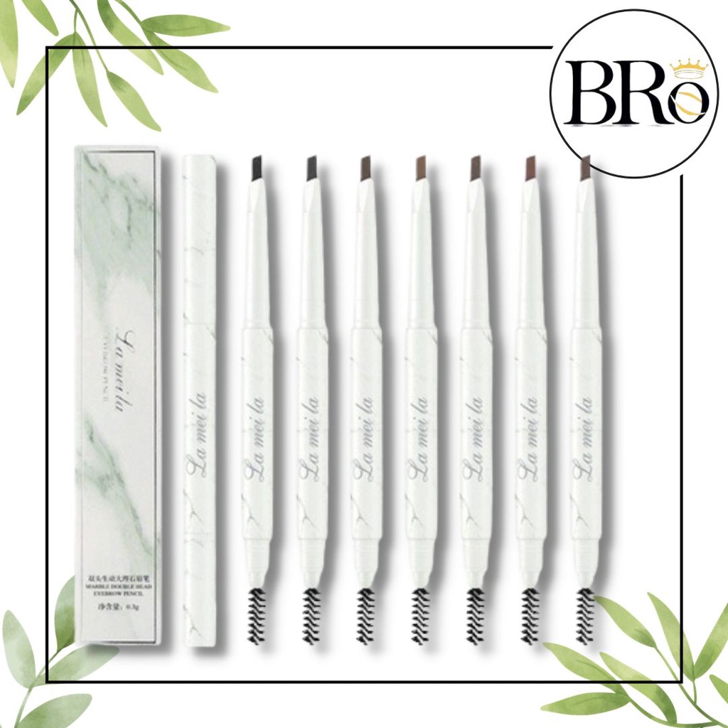 [MARBLE] LAMEILA DOUBLE HEADED MARBLE EYEBROW PENCIL/ PENEBAL ALIS MATA