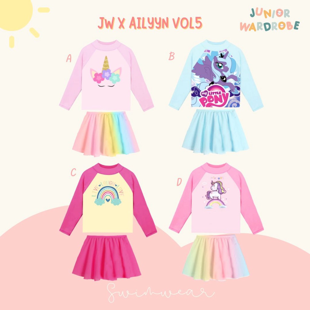 AS Baju Renang Swimwear anak perempuan Junior Wardrobe Vol. 5