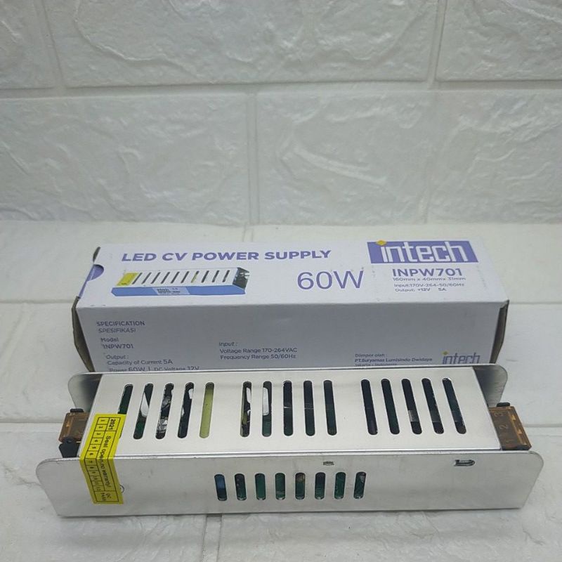 Power Supply Led Intech 60 watt