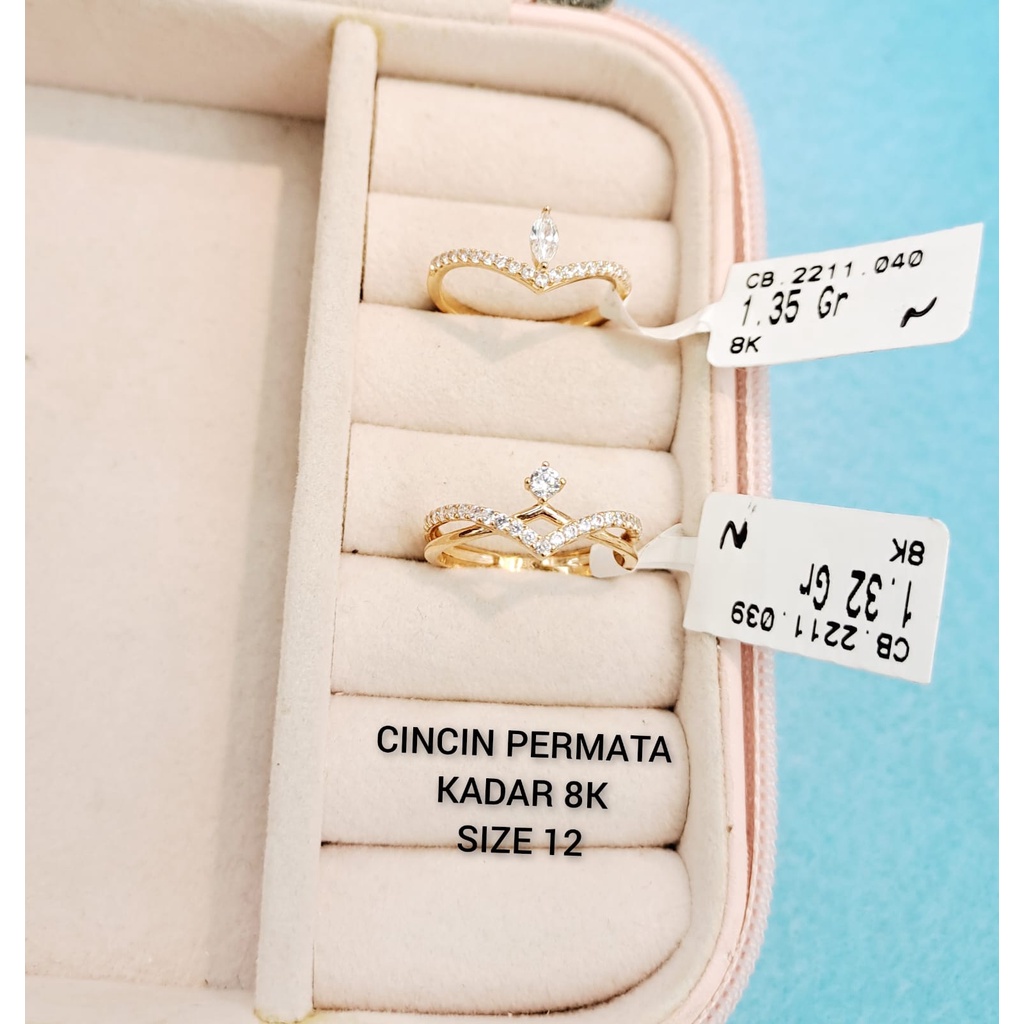 Cincin aurel motif terbaru kadar 375 elegan