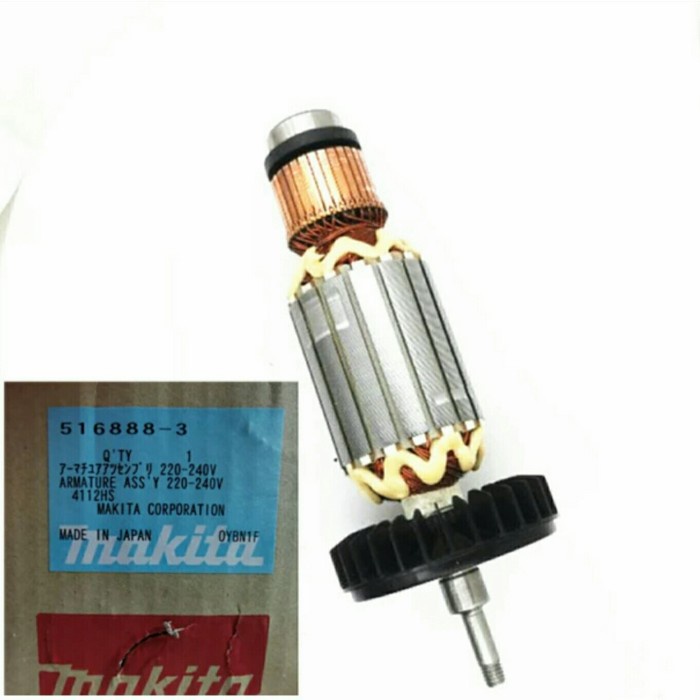 Kual Asli Armature Untuk Makita 4112Hs Plus Kul 2 Pcs