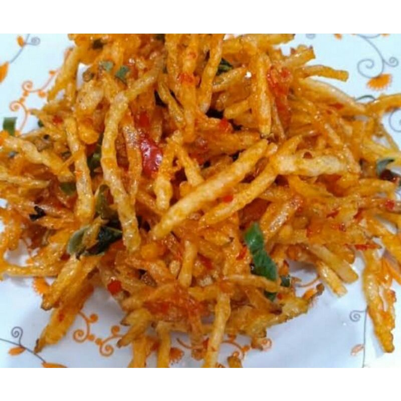 

kering kentang mustofa/keripik kentang/kentang balado/kentang goreng/kering kentang/olahan kentang