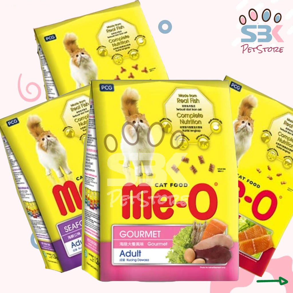 Meo Adult Cat Food 1.2kg Makanan Kucing Kering Me-O