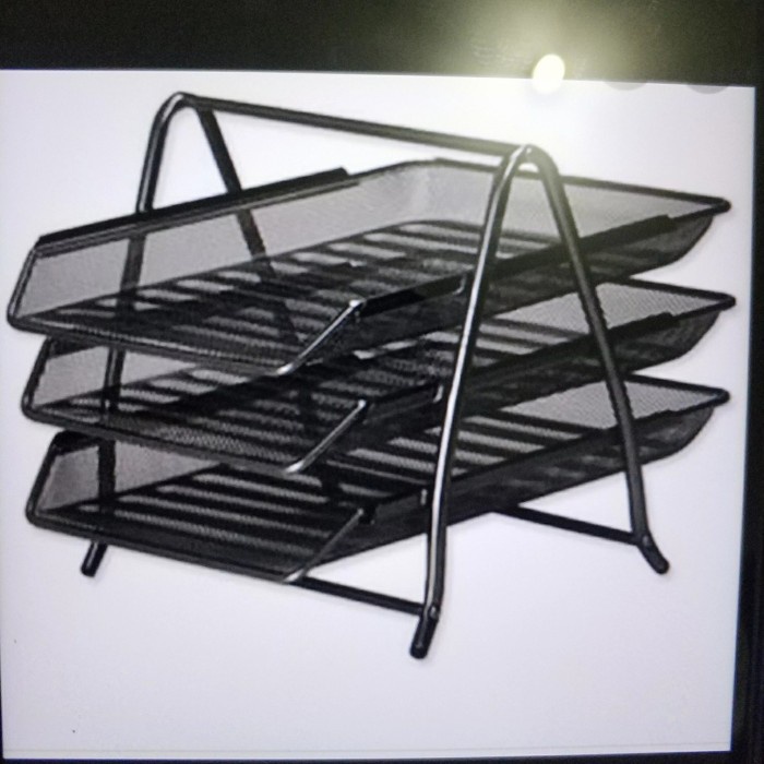 

Rak Document Try Besi 3 Susun/ Rak Kertas 3 Susun