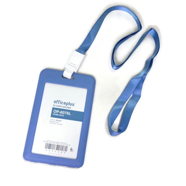 

Gramedia Surabaya - Office-P Id Card Portrait Round+Lanyard Greyblue Op-6076L