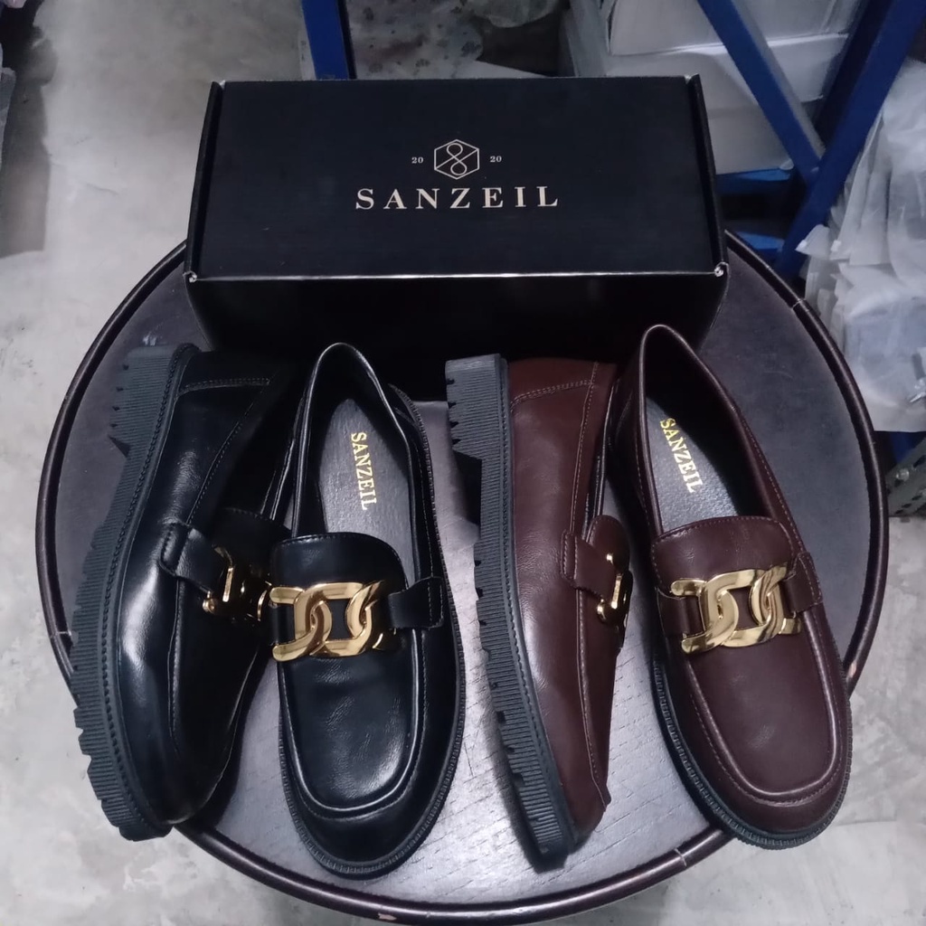 [✅BISA COD] 0011 SANZEIL COCO LOAFERS OXFORD (REAL PICTURE)