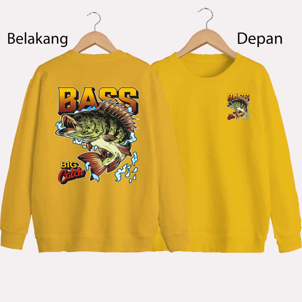 SWEATER UNISEX DB BASS PRIA DAN WANITA  SWEATER JUMBO