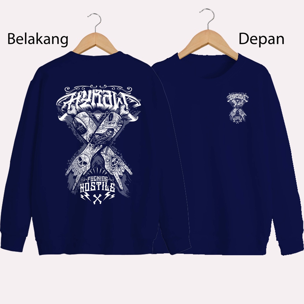 SWEATER UNISEX DB HYKAW PRIA DAN WANITA  SWEATER JUMBO