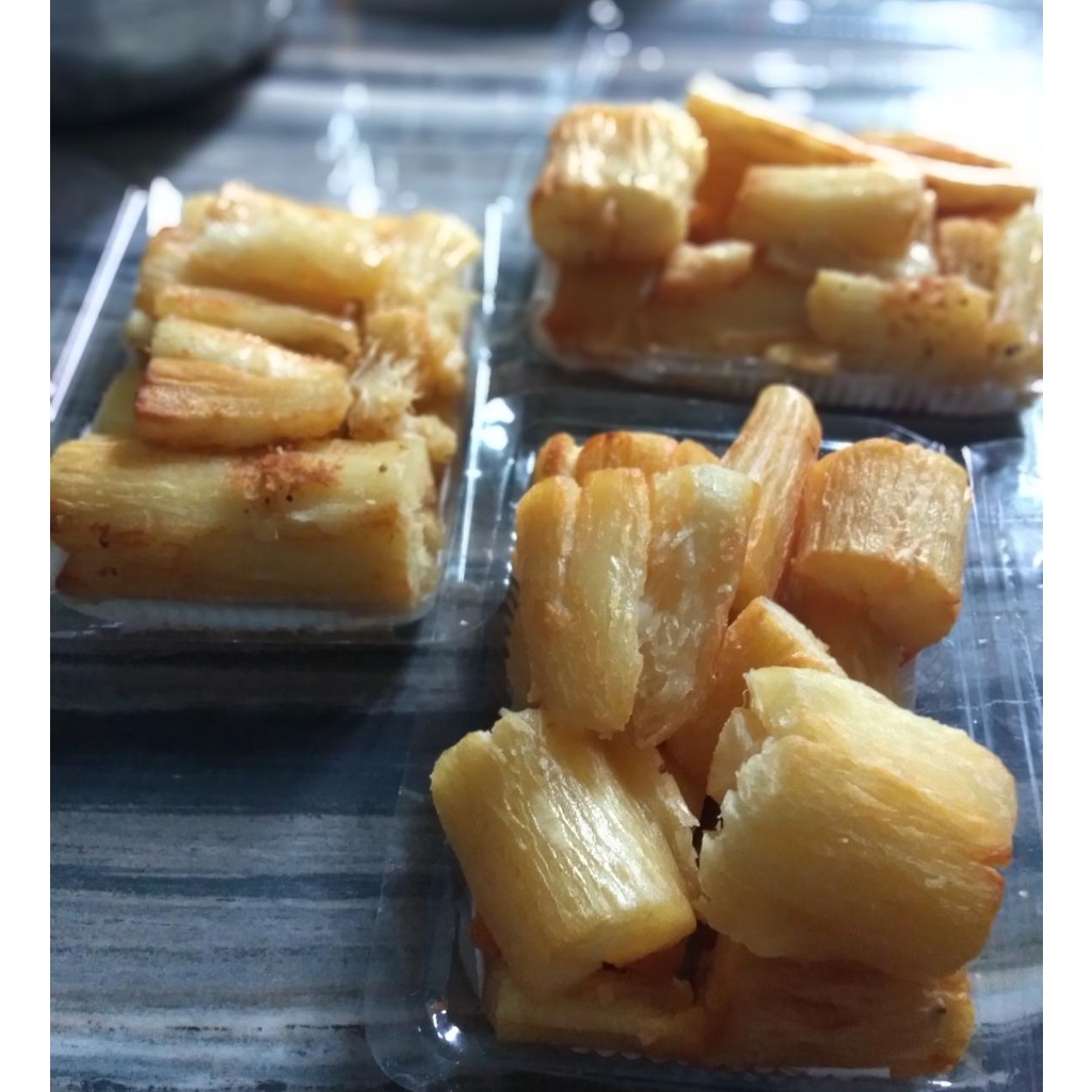 

singkong goreng garing