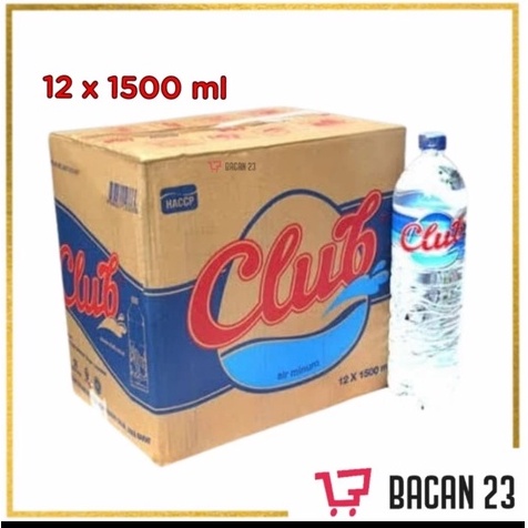 

Air Mineral Club Dus ( 1,5L x 12pcs ) / Bacan 23 - Bacan23