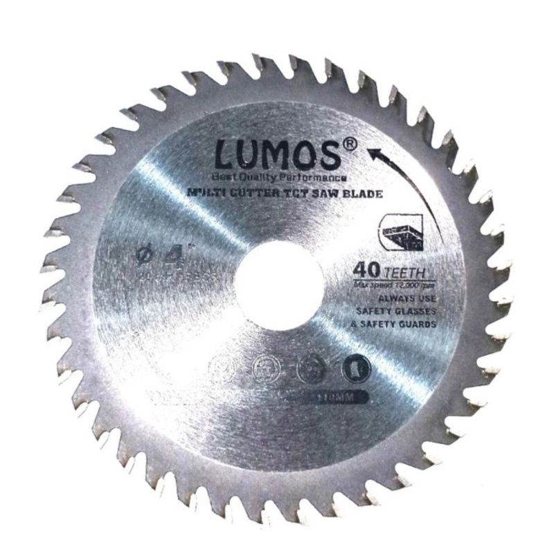 Mata Potong Gergaji Multi Fungsi/Multi Cutter TCT Saw Blade 4inchi x 40T