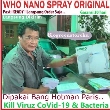 who nano spray gun disinfectant electric