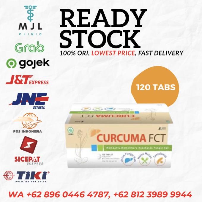 

PROMO Curcuma FCT 100 tablet jual per dus