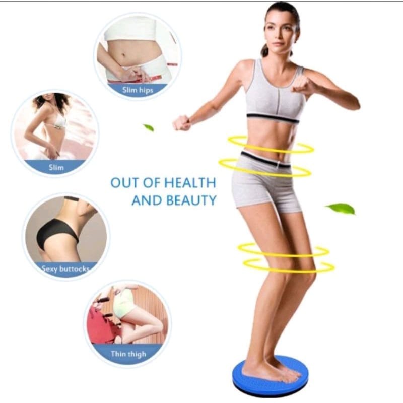 (COD)PIRING SENAM PINGGANG / JOGING TRIMMER / WAIST TWISTING GYM FITNESS ALAT PENGECIL PERUT/WAIST TWISTING