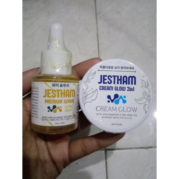 jestham serum+ jestham bb glow