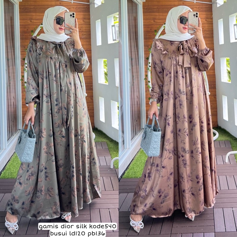 Gamis Dior Silk