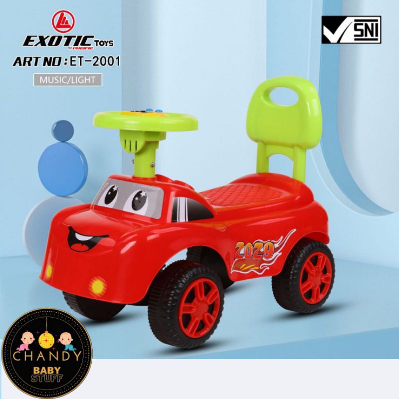 MAINAN ANAK MOBIL MOBILAN CARS RIDE ON TOYS EXOTIC ET 2001, MIMO 709