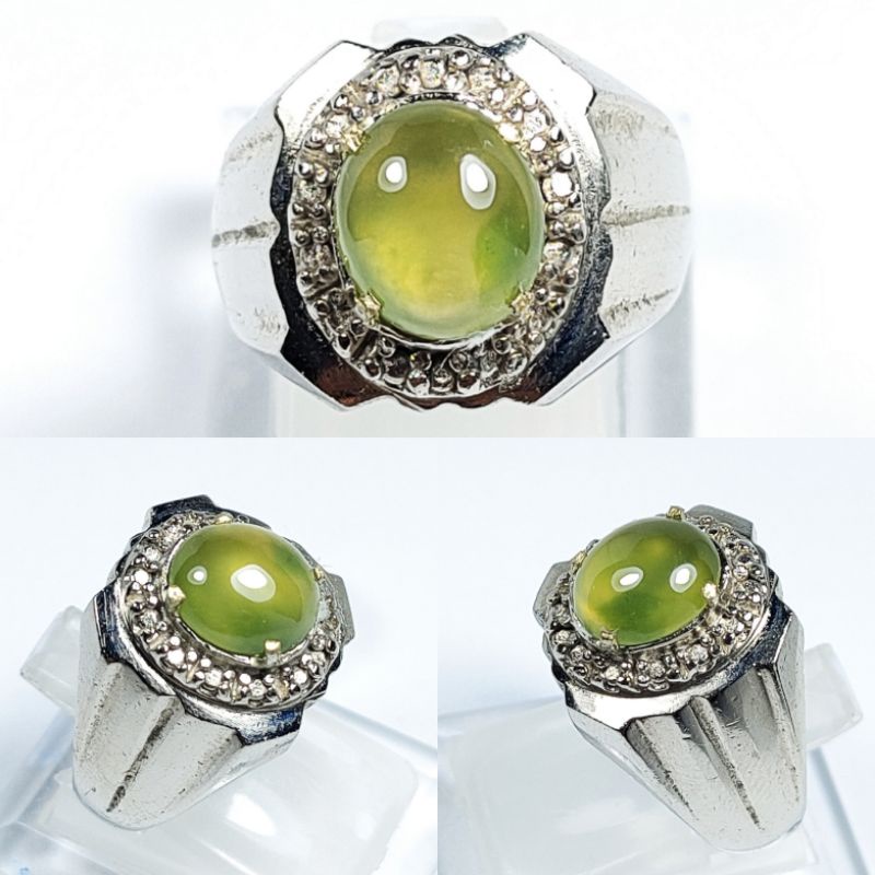 CINCIN BATU AKIK LUMUT SUNGAI DAREH PUCUK PISANG KODE 02784