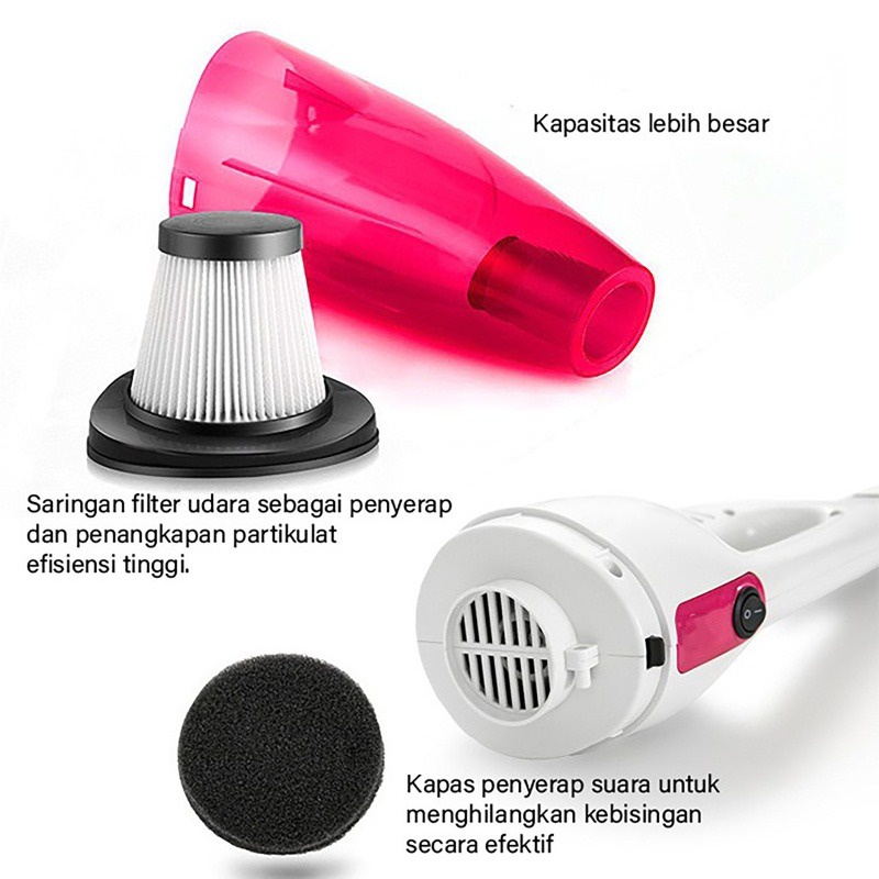 PROMO Vacuum Cleaner Penyedot Debu Vacuum Pembersih Debu 2 in 1 Vacum Serbaguna Pembersih Ruangan -TERMURAH