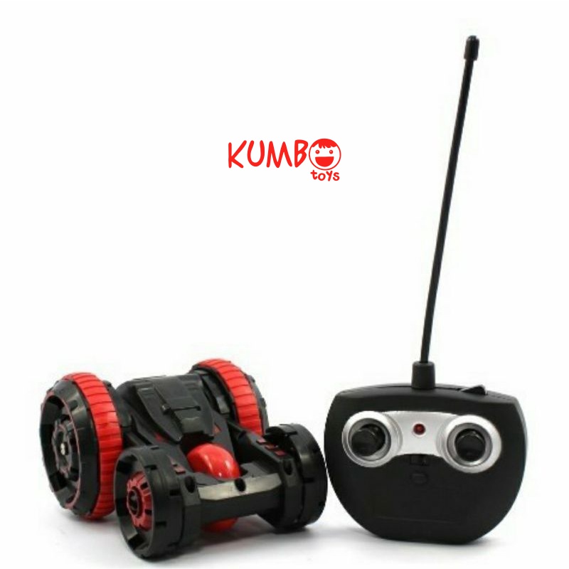 Mainan Mobil Remote RC Stunt Car 360 Double Side Roll