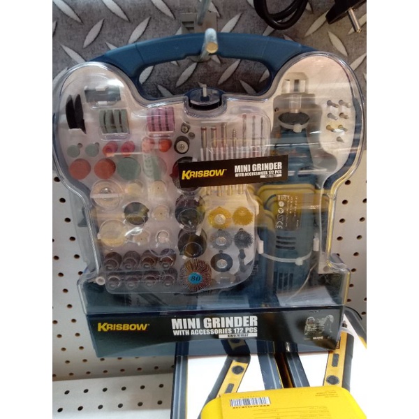 Mesin Gerinda Mini 172 Pcs - Krisbow Original 100%