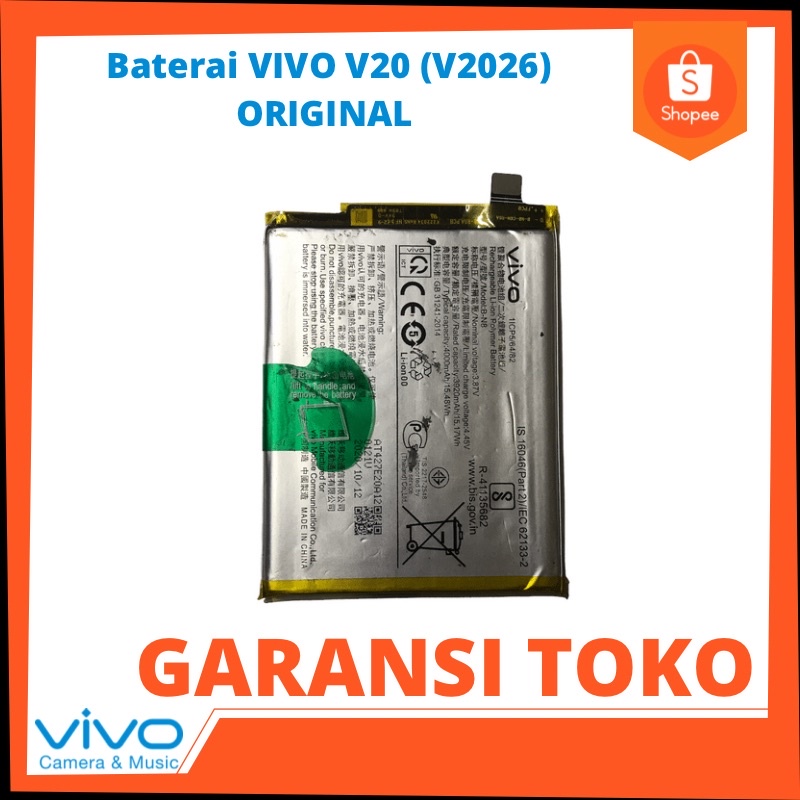 baterai VIVO V20 (V2026) ORIGINAL