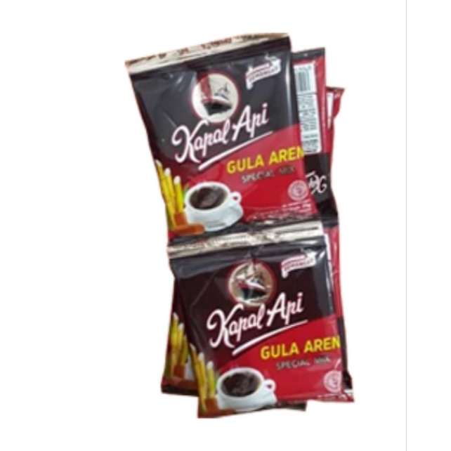 

kapal api kopi bubuk gula aren special mix 23gr isi 10pcs