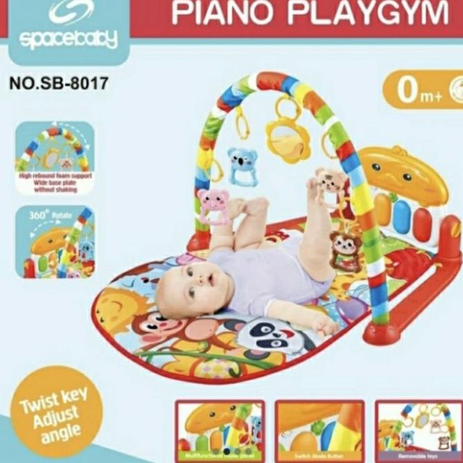 Playmat Playgym Piano Spacebaby / Playgym Bayi