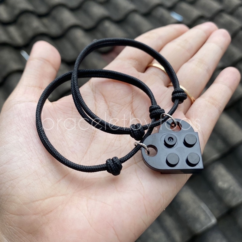 LOVE LEGO BRACELET - GELANG LEGO COUPLE INISIAL