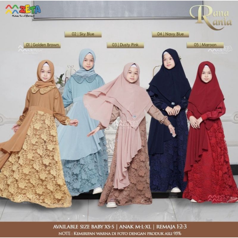 Rania Series By Zeta Outfit