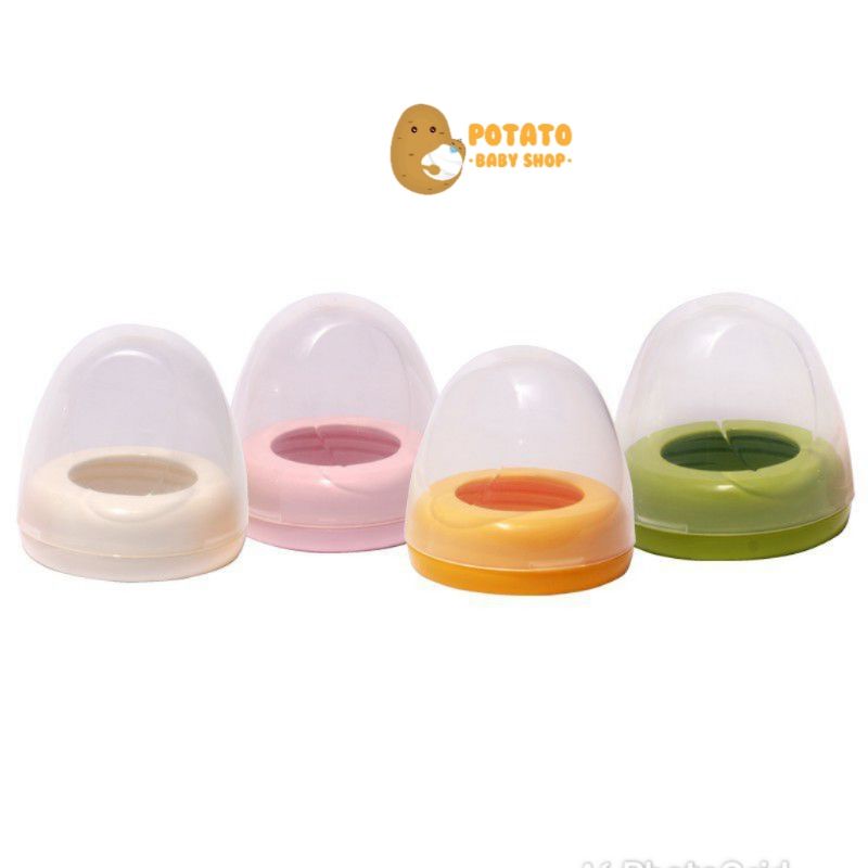 Pigeon Screw Cap + Nipple Cover Wide Neck &amp; Slim - Tutup Botol Susu