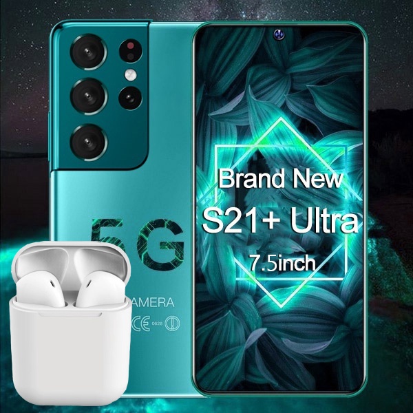 (Gift of Bliuettoth headset) Handphone S21 Ultra 8+256GB 5G Ponsel Baru Jaminan Kualitas 5.8 inci Original Siswa Belajar Standby Hand Phone Telepon Pintar Murah Dual Card SIM Handphone Android