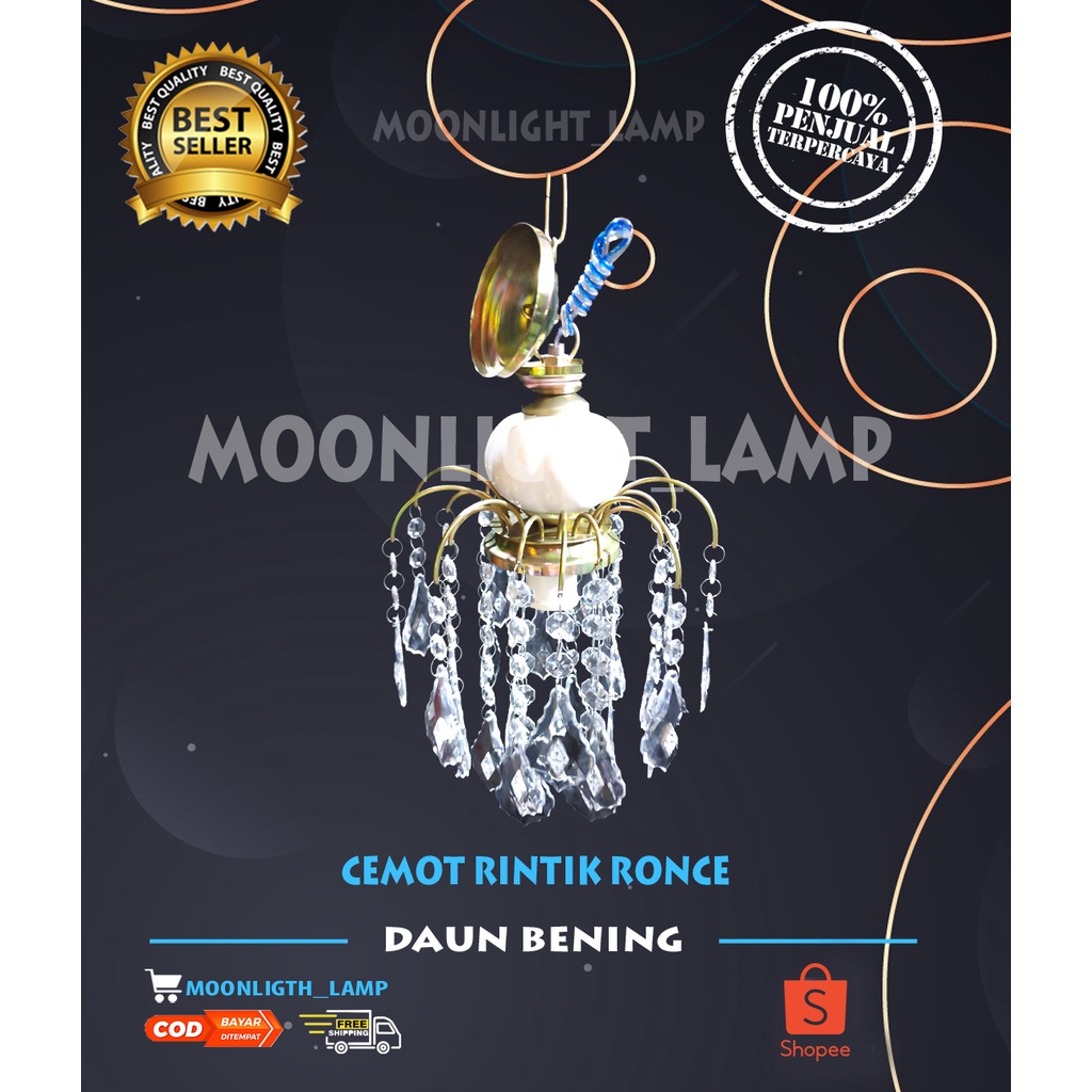 BIGSALE LAMPU GANTUNG KRISTAL RONCE / LAMPU GANTUNG HIAS / LAMPU GANTUNG MINIMALIS / LAMPU GANTUNG R