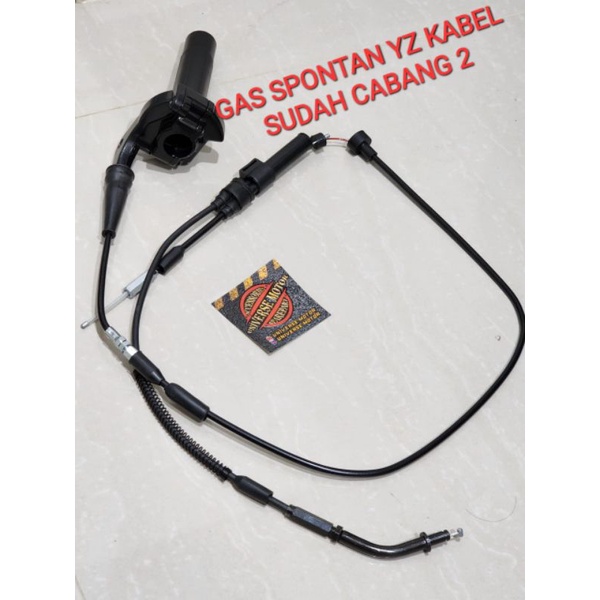 GAS SPONTAN KONTAN YZ BONUS KABEL GAS RXKING NEW CABANG 2