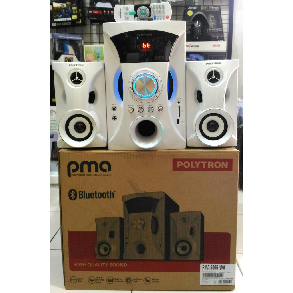 SPEAKER AKTIF POLYTRON PMA 9505 / PMA9505 Speaker Bluetooth/USB/AUX