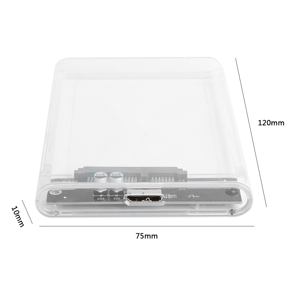 Actual【COD】3.0 2.5&quot;inch SATA Casing Hardisk External HDD External Case - HD 2.5inch SATA USB 3.0