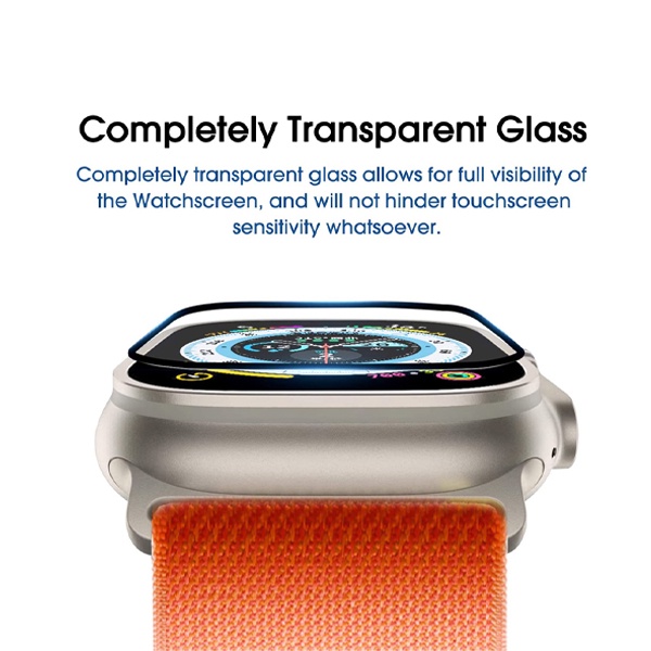 FA Tempered Glass 3D i Watch ULTRA 38mm 40mm 42mm 44mm 49mm iwatch for series se 1 2 3 4 5 6 pelindung layar jam tangan