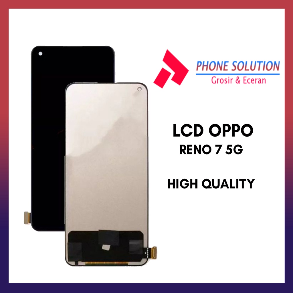 LCD Oppo Reno 7 5G Fullset Touchscreen Original 100% // Supplier LCD Oppo - Garansi 1 Bulan