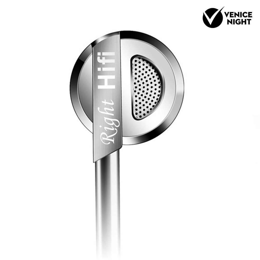 (VNEP) (Berkabel) QKZ DM9 Metal Heavy Bass Musik Headset In-Ear Telepon Earphone dengan Mic