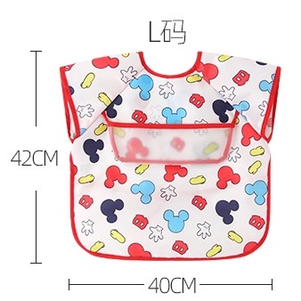 BIANCA - Bibs Anak / Celemek Anak Lengan Panjang Lengan Pendek PRINCESS SERIES