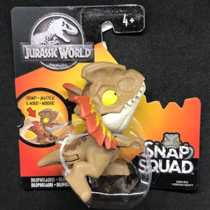 JURASSIC WORLD SNAP SQUAD DILOPHOSAURUS WAVE 5