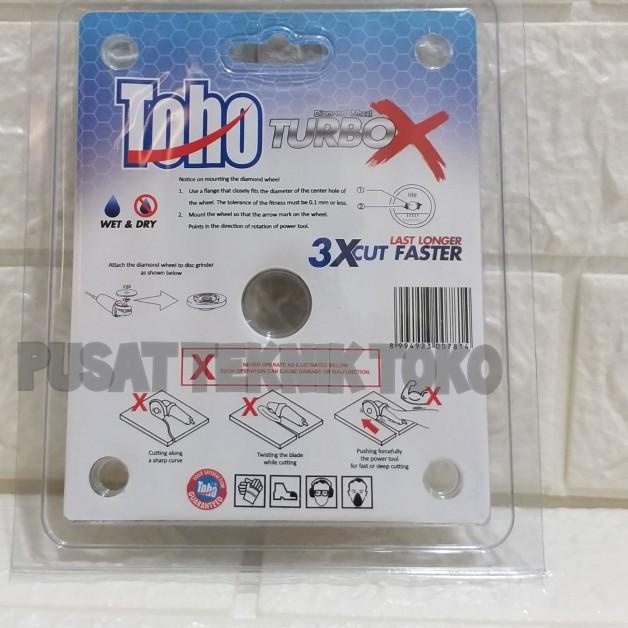 MATA POTONG GRANIT TOHO TURBO X - DIAMOND WHEEL TURBO X TOHO