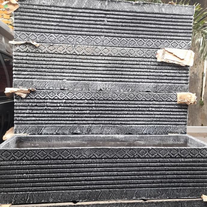 Pot Panjang Minimalis 100cm 25 cm 25 cm - pot semen 1 meter