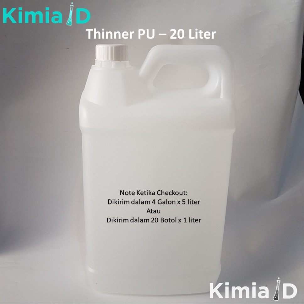 Thinner PU 20 Liter Thinner Polyurethane Tinner PU Tiner PU Cat Thinner