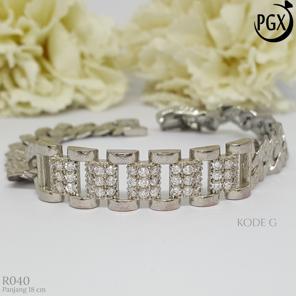 PGX Gelang Tangan Xuping Wanita Perhiasan Lapis Emas Aksesoris Fashion Premium - R040