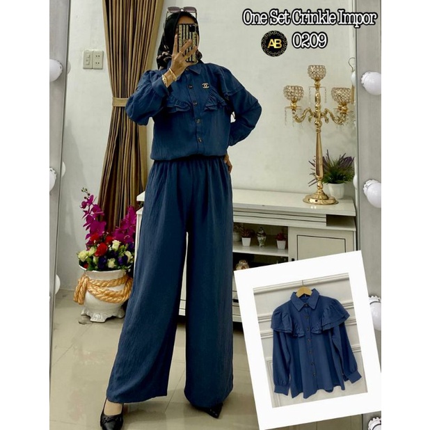 one set crinkle import