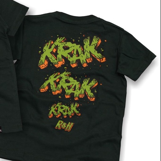 Kaos Anak Distro Sablon Depan Belakang Bahan Cotton 30S  Usia 1-12 Tahun Kekinian By H22Story
