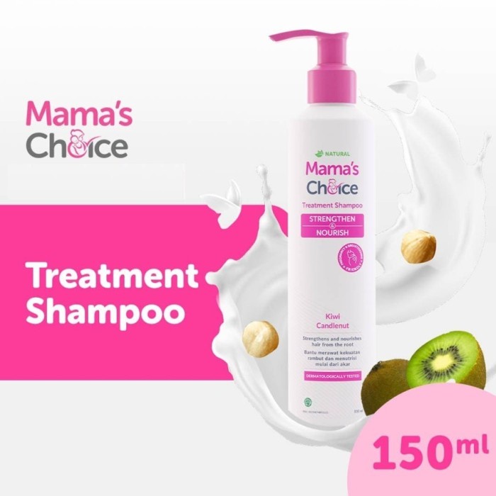 MAMA'S CHOICE Treatment Shampoo 150ml Sampo Ibu Hamil Menyusui Alami
