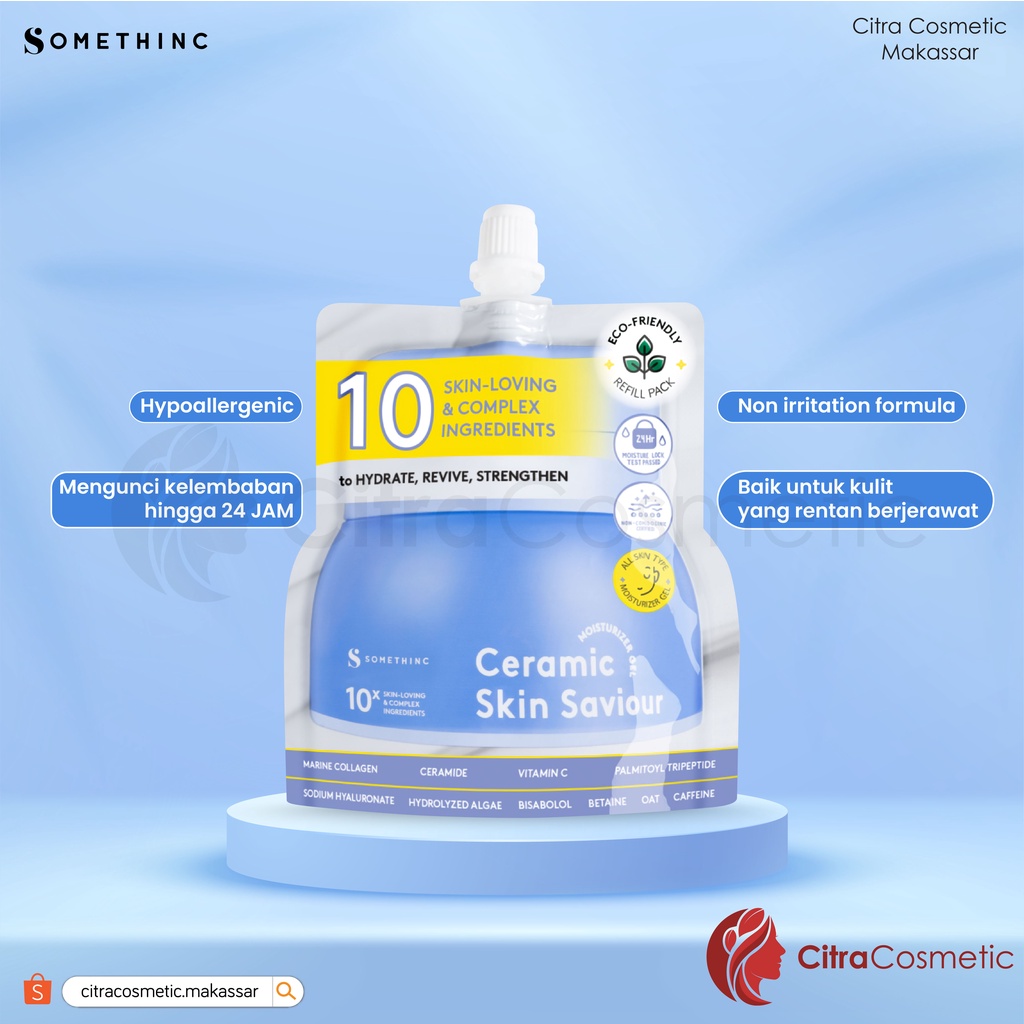 Somethinc Refill Ceramic Skin Saviour Moisturizer Gel